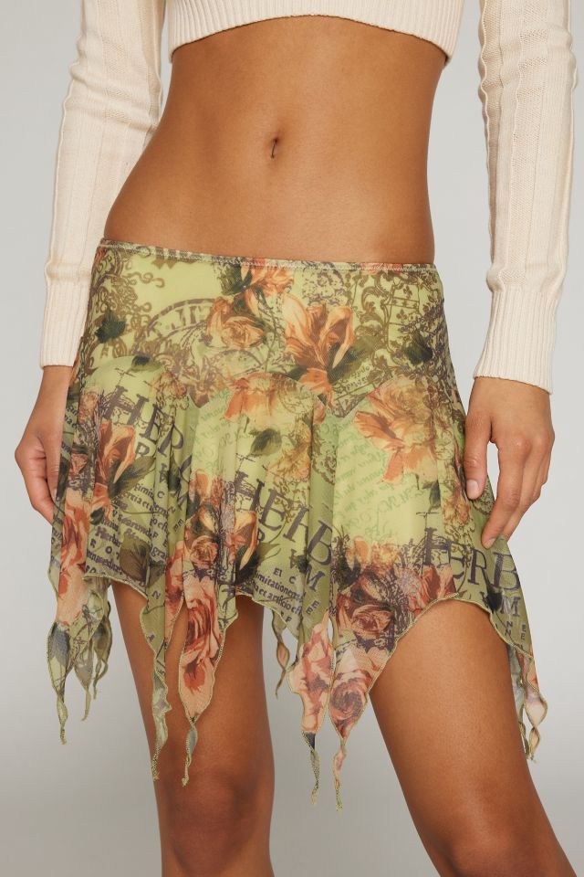 Kimchi Blue Ivy Mesh Mini Skirt #1