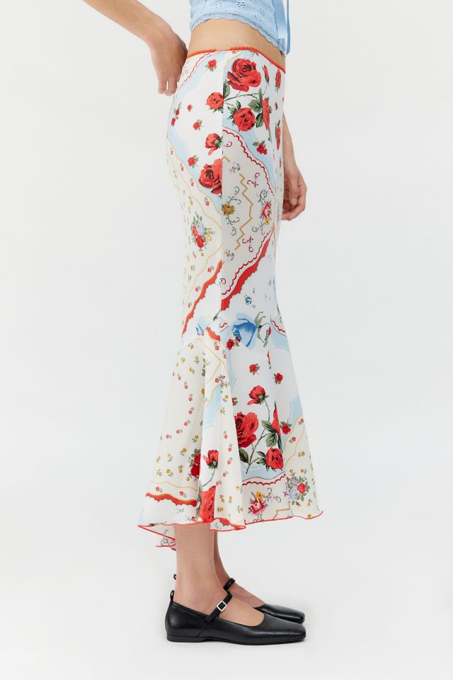 Kimchi Blue Skylar Tulip Midi Skirt #4
