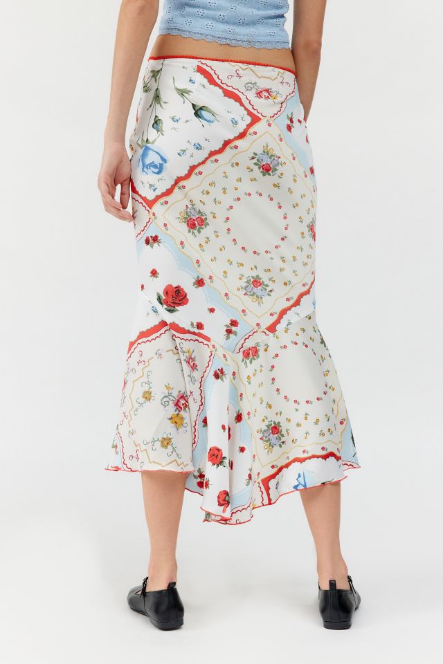 Kimchi Blue Skylar Tulip Midi Skirt #5