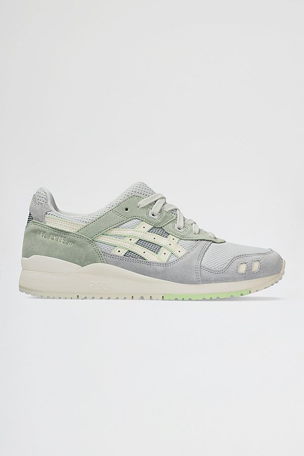 Asics Gel-lyte Iii Og Sportstyle Sneakers In Glacier Grey/cream At Urban Outfitters