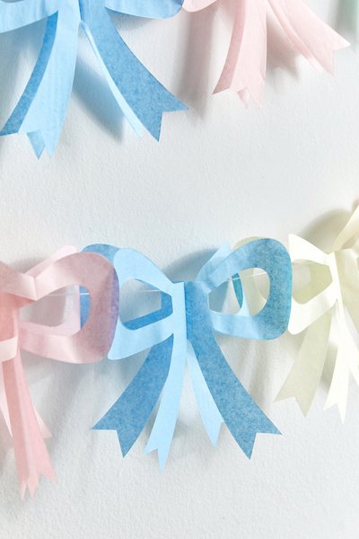 Meri Meri Tissue Paper Bow Garlands