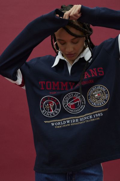 Tommy Jeans Varsity Explorer Rugby Polo Shirt