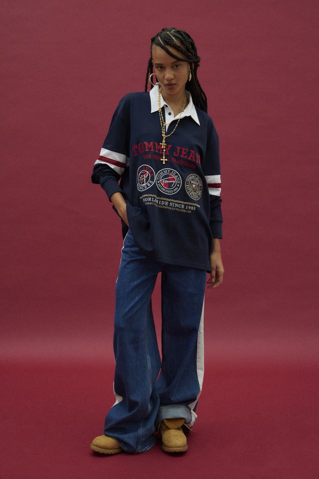 Tommy Jeans Varsity Explorer Rugby Polo Shirt #3
