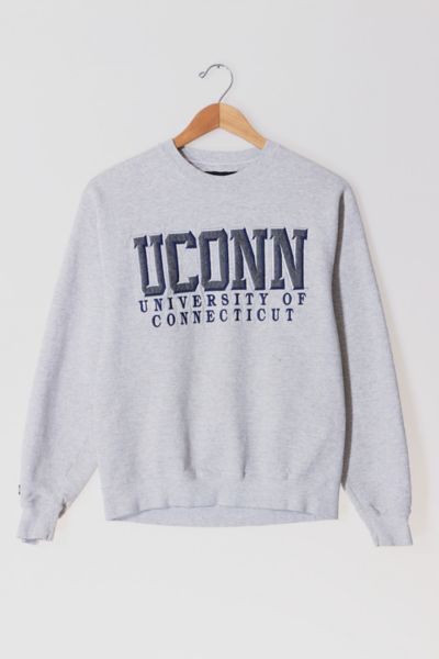 Vintage UCONN University of Connecticut Applique Crewneck Sweatshirt ...