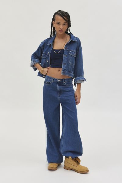 Tommy Jeans Claire Crop Denim Trucker Jacket