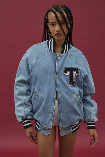 Tommy Jeans Letterman Denim Jacket