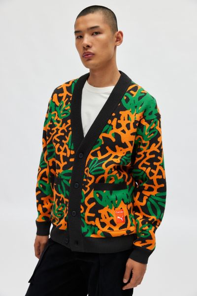 Puma X Carrots Allover Print Cardigan