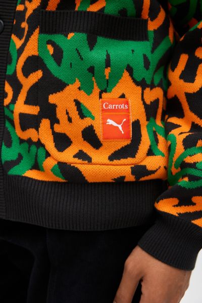 Puma X Carrots Allover Print Cardigan