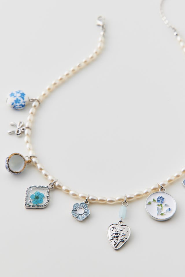 Lottie Pearl Treasure Charm Necklace #2