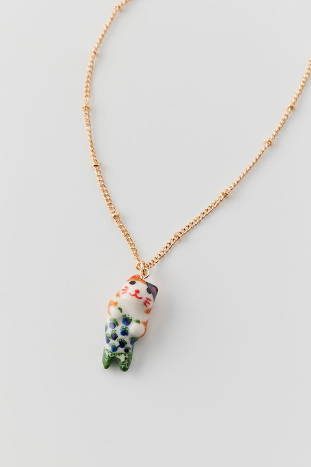 Cat-Fish Charm Necklace