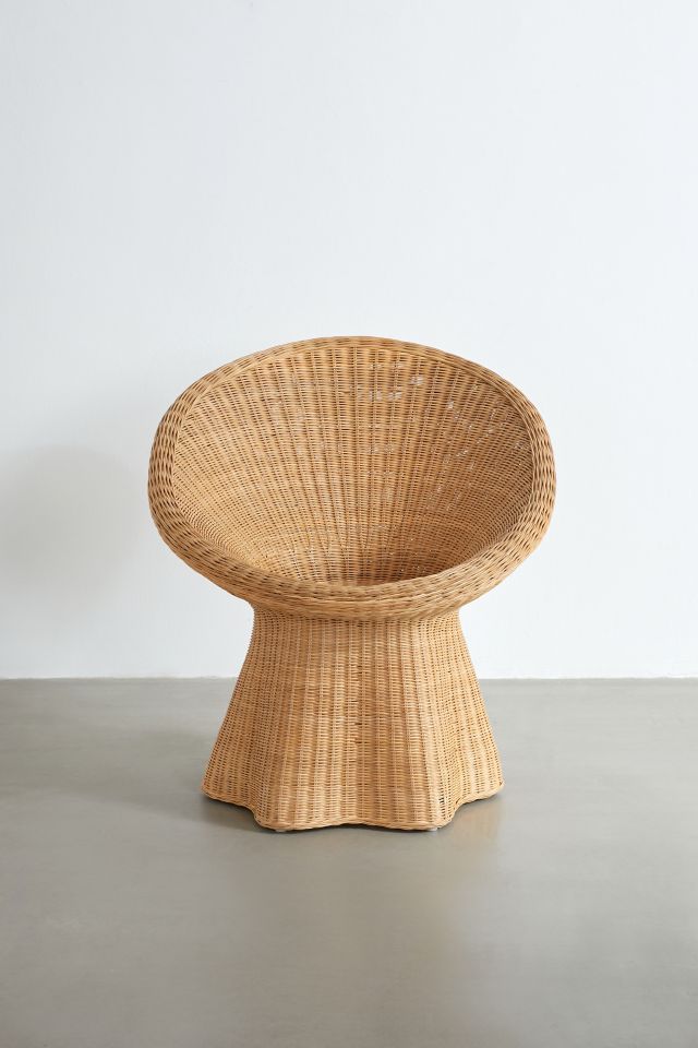 Pierce Rattan Chair #1