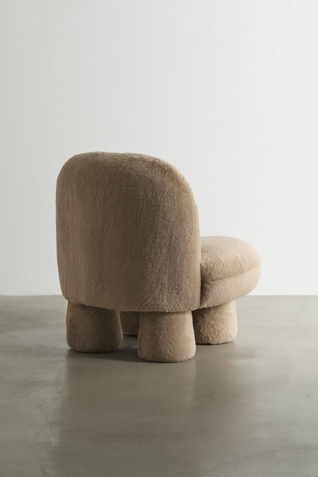 Bubble Faux Fur Chair #4