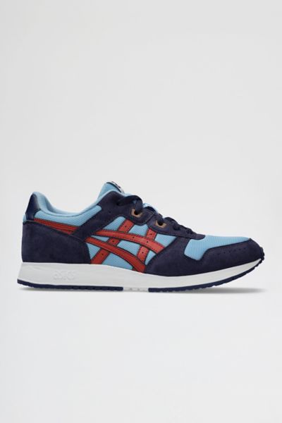 Asics Lyte Classic Sportstyle Sneakers In Harbor Blue/burnt Red At Urban Outfitters