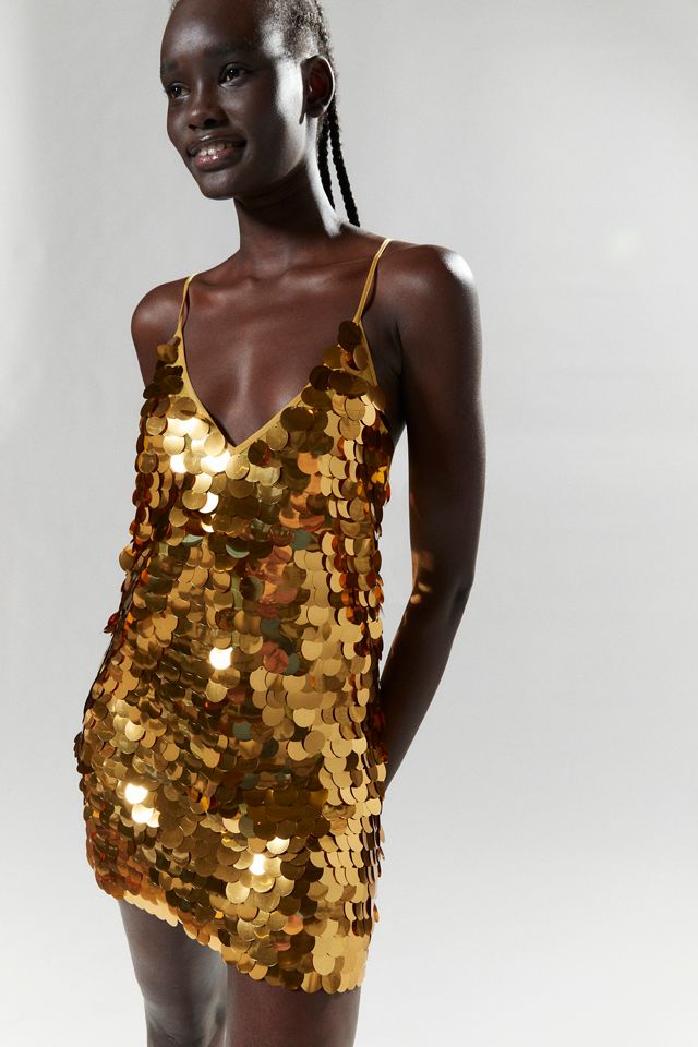 Silence + Noise Kya Sequin Mini Dress #1