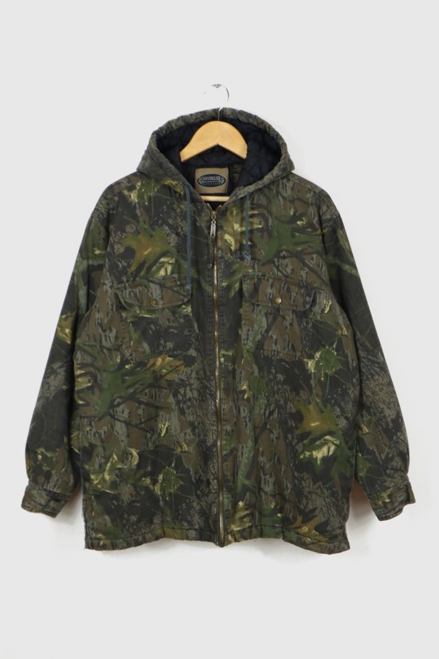 Vintage Full Zip Camo Hooded Jacket | Urban Outfitters