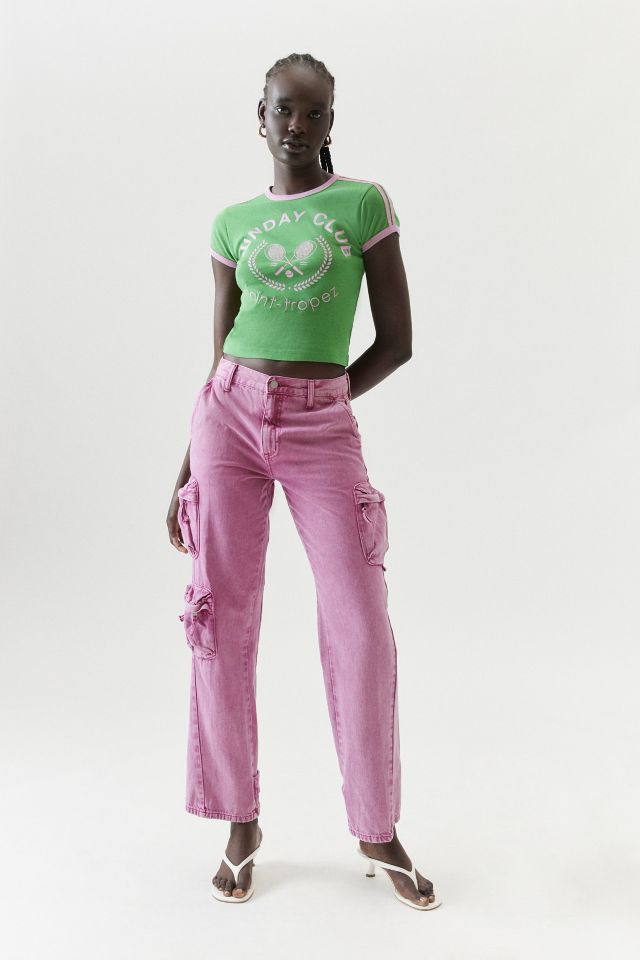 T-shirt Ringer Sunday Club Saint Tropez #2