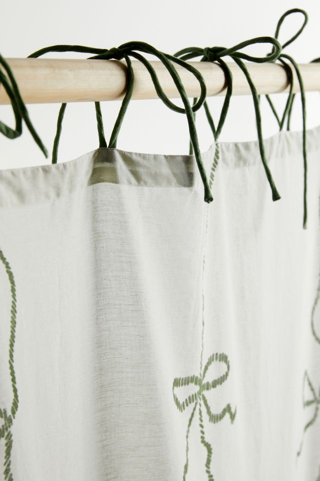 Lacey Bows Window Panel #3