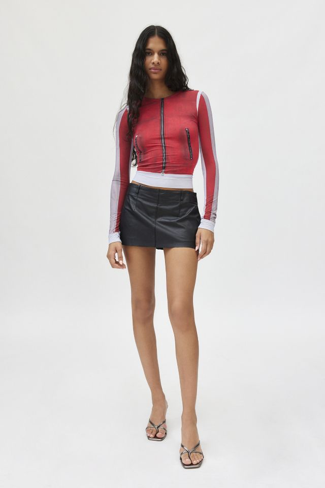 Diesel T-Clau-P2 Jersey Long Sleeve Graphic Tee #2