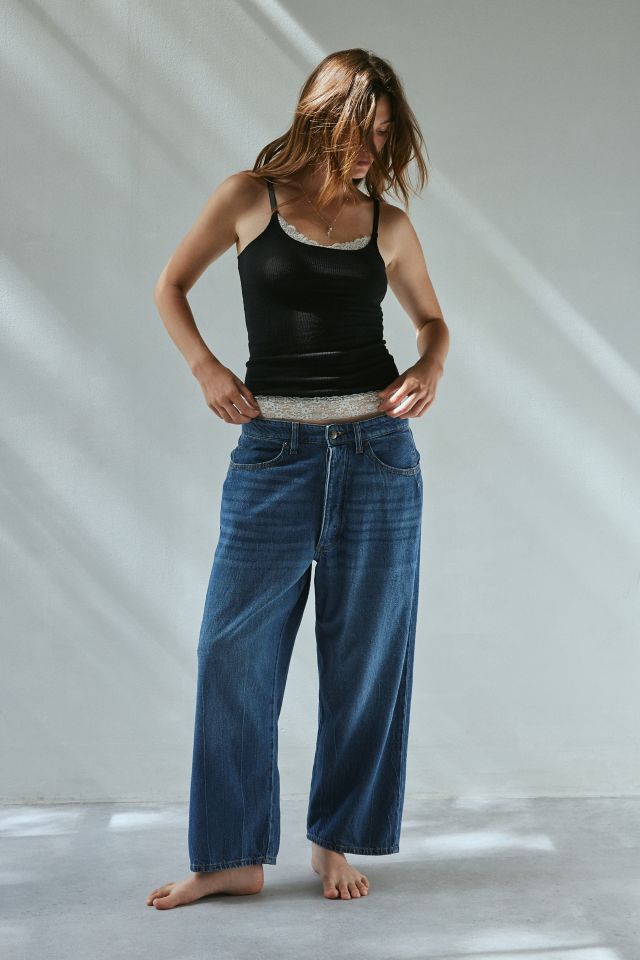 Lee Loose Crop Button Fly Ankle Jean #2