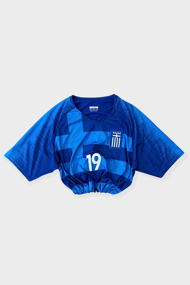 Rework Crop New York Soccer Jersey - L