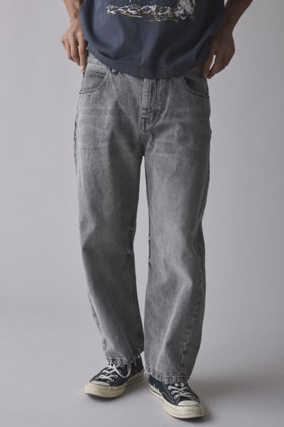 Shop Bdg Cropped Skate Fit Jean In Coal, Men's At Urban Outfitters