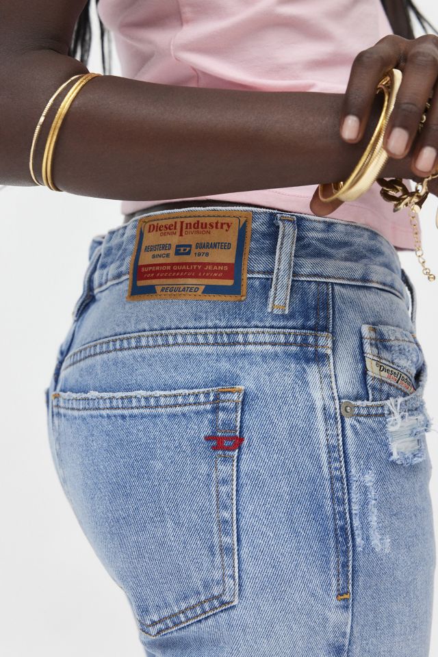 Diesel 1989 D-Mine Mid Rise Slim Straight Jean #4