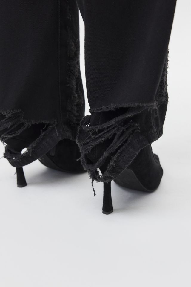 Diesel 1999 D-Reggy Destroyed Straight Loose Jean #3