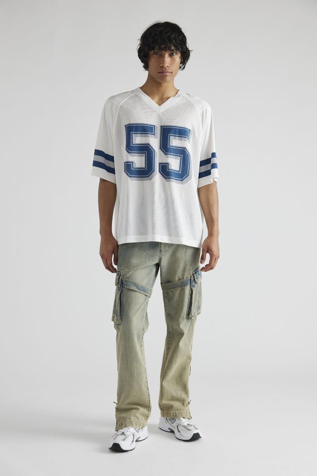 Standard Cloth Football Jersey V-Neck Tee #3