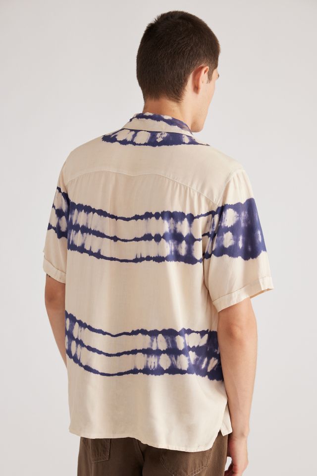 Raga Man Kaiyen Dye Pattern Short Sleeve Shirt #1