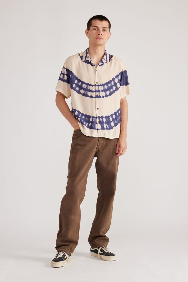 Raga Man Kaiyen Dye Pattern Short Sleeve Shirt #2