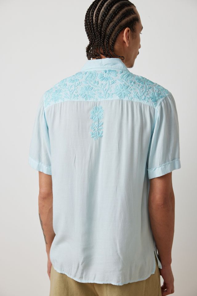 Chemise Raga Man Oak Hollow Brodée Manches Courtes #1