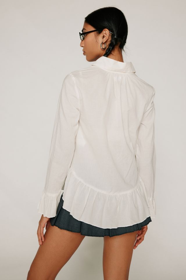 Kimchi Blue Ally Femme Flyaway Shirt #3