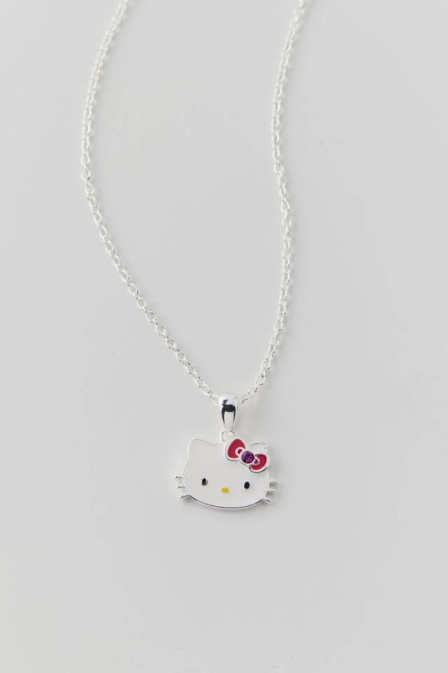 Collier Pendentif Hello Kitty Cristal - Enjouet