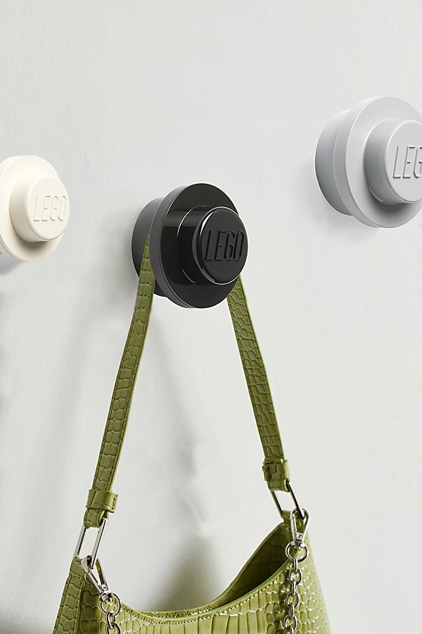 Lego Wall Hook Set In Black/white/grey At Urban Outfitters