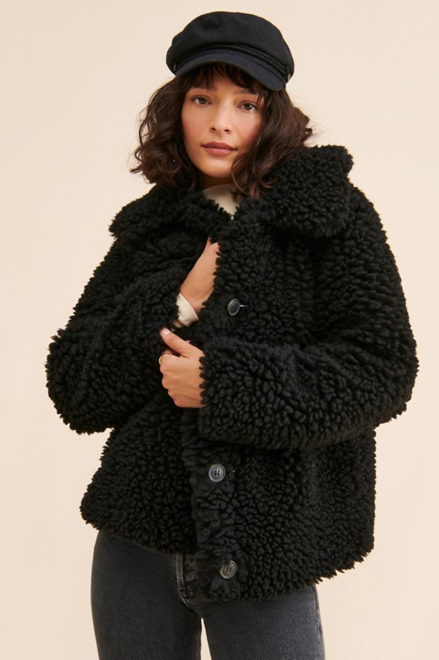 Urban outfitters 2024 teddy coat