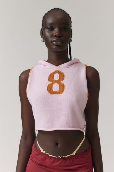 Shop Bdg Orion Cropped Hoodie Sweatshirt In Pink, Women's At Urban Outfitters