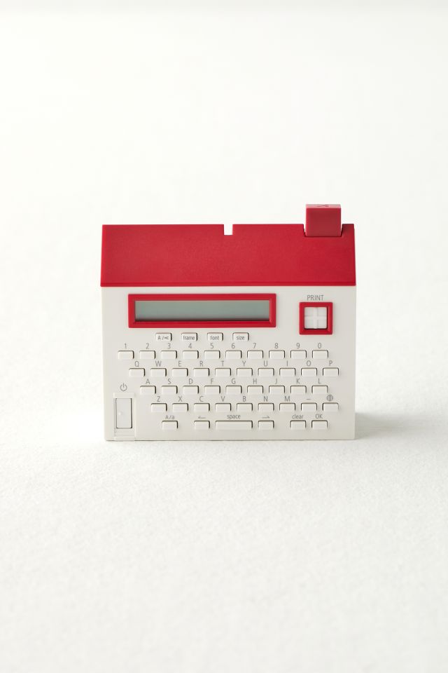 Tepra Lite House Shapes Label Maker #1