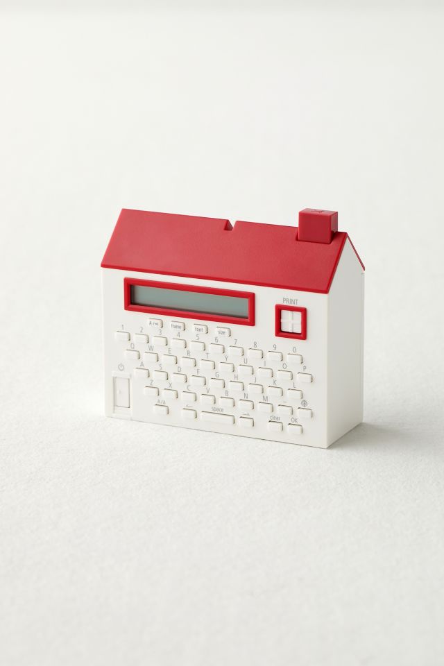 Tepra Lite House Shapes Label Maker #2