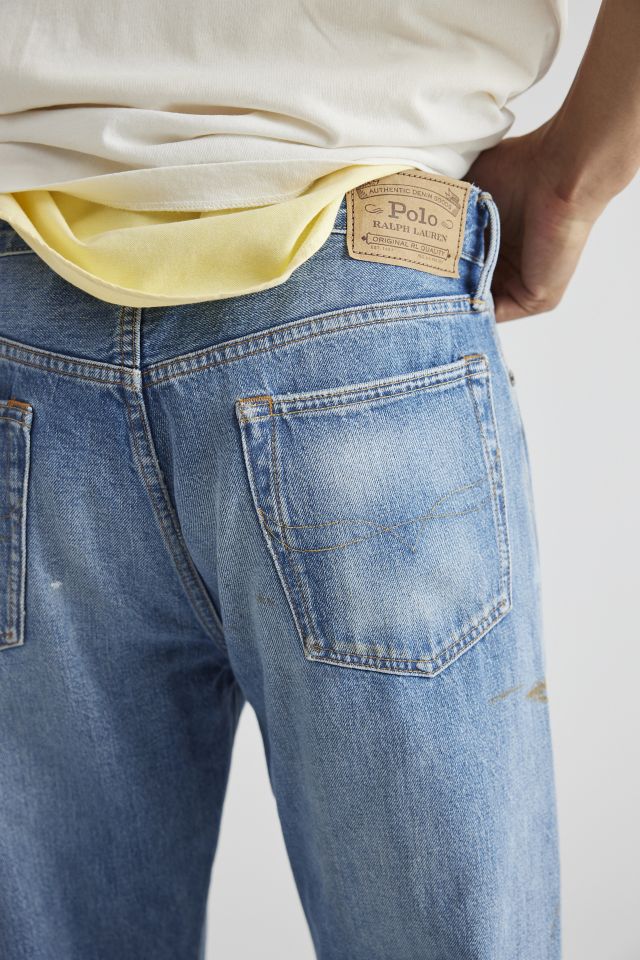 Polo Ralph Lauren 3X1 Classic Heritage Paint Splatter Jean #3