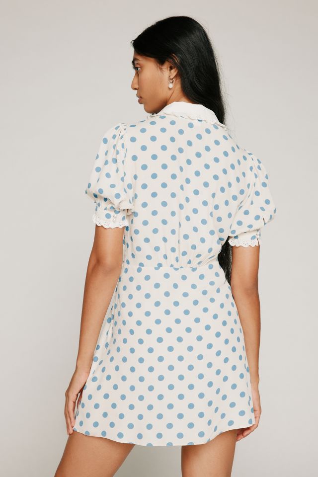 Kimchi Blue Dottie Polka Dot Mini Dress #3