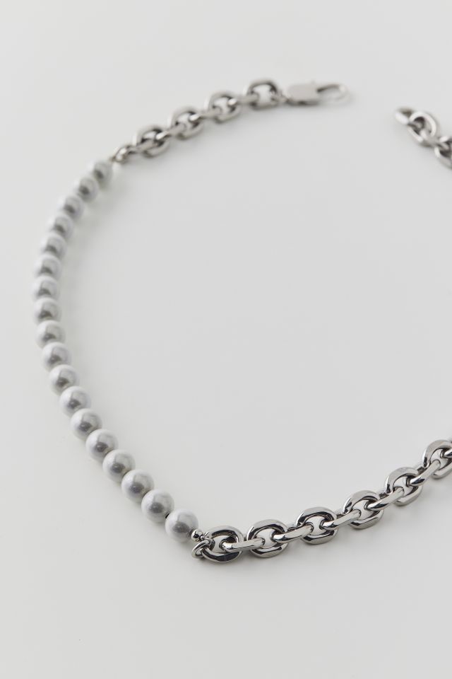 RARE ROMANCE Reflective Pearl Chain Necklace #1