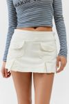 UO Jillian Pleated Micro Mini Skort