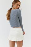 UO Jillian Pleated Micro Mini Skort