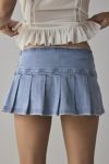 BDG Shaina Belted Denim Micro Mini Skort