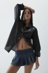 BDG Shaina Belted Denim Micro Mini Skort