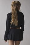 BDG Shaina Belted Linen Micro Mini Skort