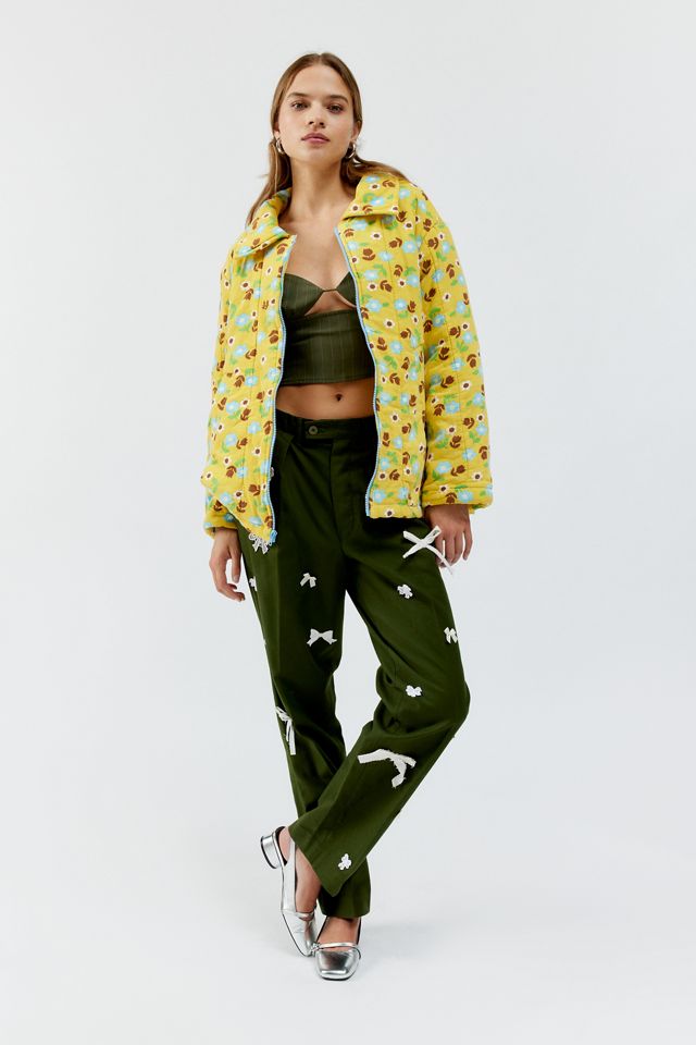 THE SERIES Floral Puffer Jacket | Urban Outfitters Canada