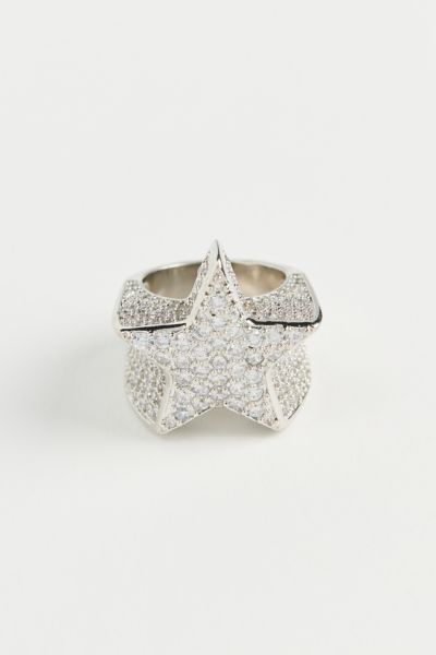 Iced Star Ring