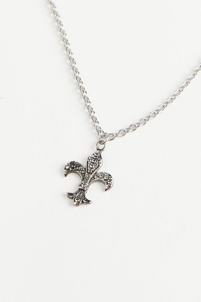 Fleur-De-Lis Pendant Necklace #1