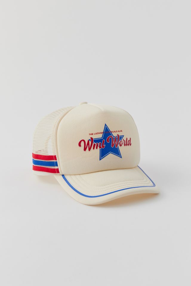 Wish Me Luck WML World Trucker Hat | Urban Outfitters Canada